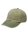 Adams Headwear Optimum Pigment - Dyed Cap - Adams Headwear LP101 Khaki/ Cactus OSFM Hats