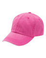 Adams Headwear Optimum Pigment - Dyed Cap - Adams Headwear LP101 Neon Pink OSFM Hats