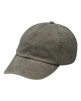 Adams Headwear Optimum Pigment - Dyed Cap - Adams Headwear LP101 Olive OSFM Hats