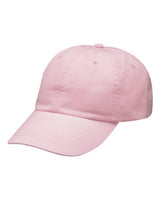 Adams Headwear Optimum Pigment - Dyed Cap - Adams Headwear LP101 Pale Pink OSFM Hats