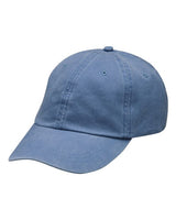 Adams Headwear Optimum Pigment - Dyed Cap - Adams Headwear LP101 Periwinkle OSFM Hats