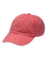 Adams Headwear Optimum Pigment - Dyed Cap - Adams Headwear LP101 Poppy OSFM Hats