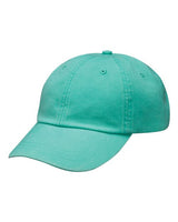 Adams Headwear Optimum Pigment - Dyed Cap - Adams Headwear LP101 Seafoam OSFM Hats