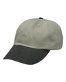 Adams Headwear Optimum Pigment - Dyed Cap - Adams Headwear LP101 Stone/ Black OSFM Hats