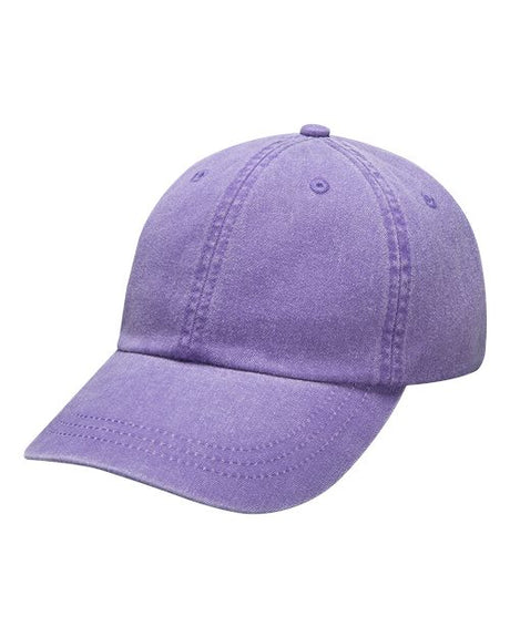 Adams Headwear Optimum Pigment - Dyed Dad Hat - Adams Headwear 10879 Apple Adjustable