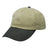 Adams Headwear Optimum Pigment - Dyed Dad Hat - Adams Headwear 10879 Khaki/ Black Adjustable