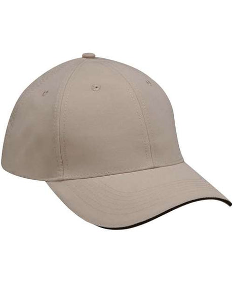 Adams Headwear Performer Cap - Adams Headwear 13129 Khaki/ Black One Size