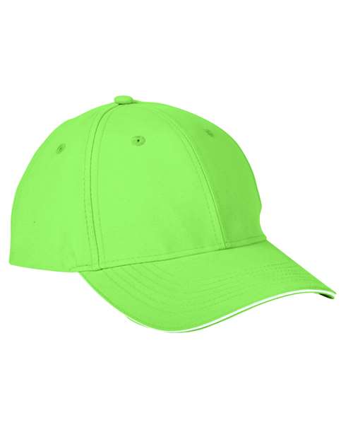 Adams Headwear Performer Cap - Adams Headwear PE102 Neon Green/ White One Size Hats