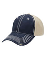 Adams Headwear Rambler Cap - Adams Headwear 10897 Navy/ Khaki OSFM