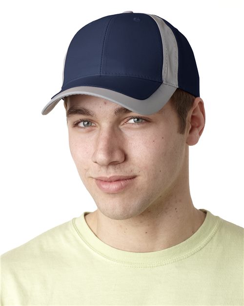 Adams Headwear Reflector High - Visibility Constructed Cap - Adams Headwear RF102 Navy One Size Hats
