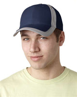 Adams Headwear Reflector High - Visibility Constructed Cap - Adams Headwear RF102 Navy One Size Hats
