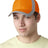 Adams Headwear Reflector High - Visibility Constructed Cap - Adams Headwear RF102 Orange One Size Hats