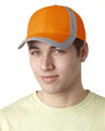 Adams Headwear Reflector High - Visibility Constructed Cap - Adams Headwear RF102 Orange One Size Hats
