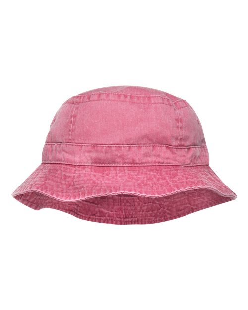 Adams Headwear Vacationer Bucket Hat - Adams Headwear 10899 Nautical Red L