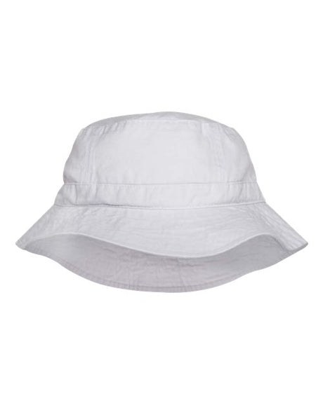 Adams Headwear Vacationer Bucket Hat - Adams Headwear 10899 White L