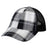 Adams Headwear Vibe Cap - Adams Headwear 10901 White/ Black Plaid OSFM