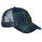 Adams Headwear Vibe Cap - Adams Headwear VB101 Forest/ Navy Plaid OSFM Hats