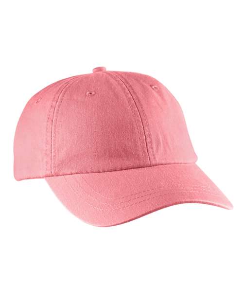 Adams Headwear Women's Optimum Pigment - Dyed Cap - Adams Headwear 13118 Coral One Size