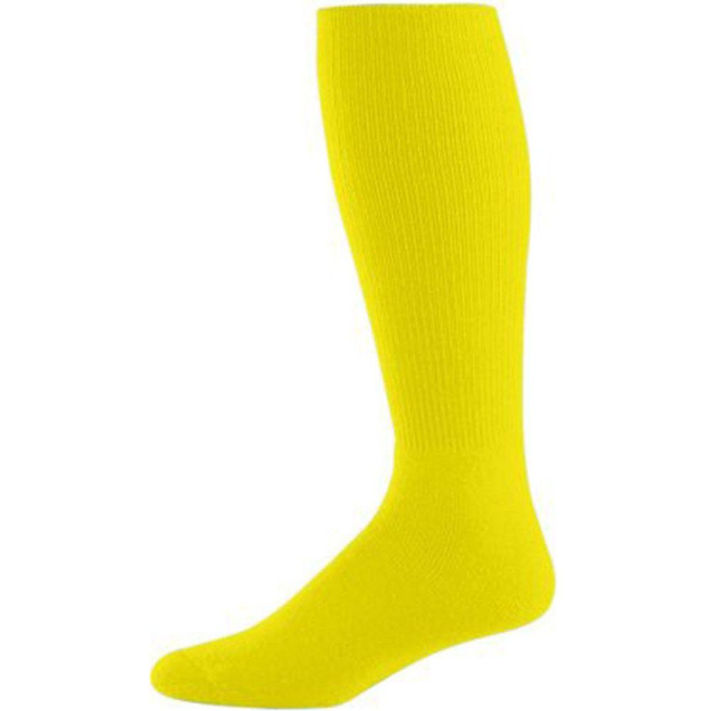 All Sport Game Socks (Baseball - Soccer - Football) Neon Yellow Youth