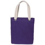 Allie Tote Purple Tote Bags