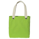 Allie Tote Shock Lime Tote Bags
