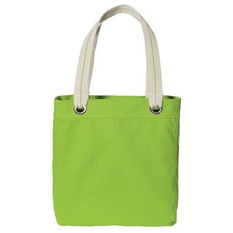 Allie Tote Shock Lime Tote Bags