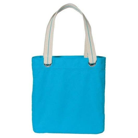 Allie Tote Turquoise Tote Bags