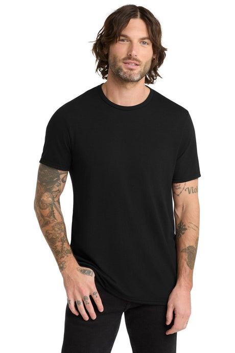Allmade ® Unisex Tri - Blend Tee AL2004 - AllMade AL2004 Deep Black XS Short Sleeve T-Shirts