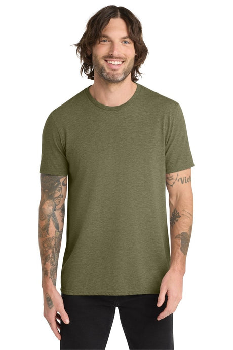 Allmade ® Unisex Tri - Blend Tee AL2004 - AllMade AL2004 Olive You Green XS Short Sleeve T-Shirts