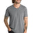 Allmade ® Unisex Tri - Blend V - Neck Tee AL2014 - AllMade AL2014 Aluminum Grey XS Short Sleeve T-Shirts