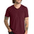 Allmade ® Unisex Tri - Blend V - Neck Tee AL2014 - AllMade AL2014 Vino Red XS Short Sleeve T-Shirts