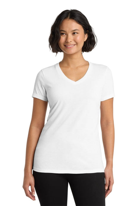Allmade ® Women's Tri - Blend V - Neck Tee AL2018 - AllMade AL2018 Bright White XS Short Sleeve T-Shirts