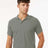 AllPro Men's Pique Polo - AllPro 62800 Greystone XS
