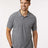 AllPro Men's Pique Polo - AllPro 62800 Heather Granite XS