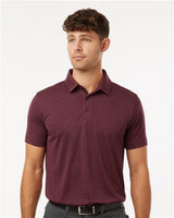 AllPro Men's Pro - Lock Performance Mélange Polo - AllPro 4HM00 Black Melange XS