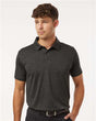 AllPro Men's Pro - Lock Performance Mélange Polo - AllPro 4HM00 Black Melange XS