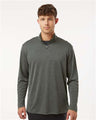 AllPro Men's Pro - Lock Performance Mélange Quarter - Zip Pullover - AllPro 4HM700 Charcoal Melange XS