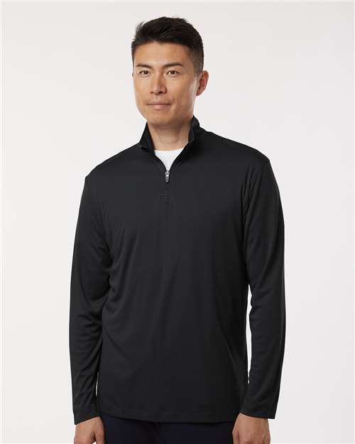AllPro Men's Pro - Lock Performance Quarter - Zip Pullover - AllPro 41870 Black XS