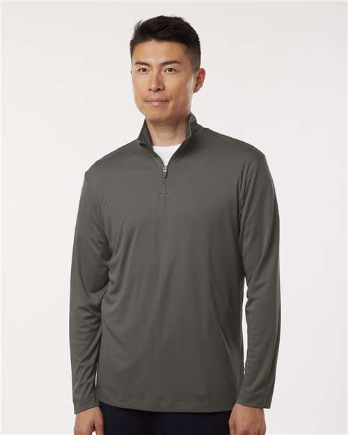 AllPro Men's Pro - Lock Performance Quarter - Zip Pullover - AllPro 41870 Charcoal XS