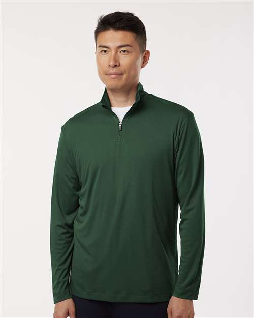 AllPro Men's Pro - Lock Performance Quarter - Zip Pullover - AllPro 41870 Forest Green XS