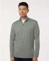 AllPro Men's Pro - Lock Performance Quarter - Zip Pullover - AllPro 41870 Greystone XS