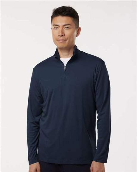 AllPro Men's Pro - Lock Performance Quarter - Zip Pullover - AllPro 41870 Navy XS