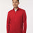 AllPro Men's Pro - Lock Performance Quarter - Zip Pullover - AllPro 41870 Red XS
