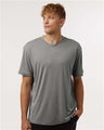 AllPro Men's Pro - Lock Performance T-Shirt - AllPro 48000 Heather Granite XS Short Sleeve T-Shirts