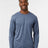 AllPro Unisex Pro - Lock Performance Long Sleeve T-Shirt - AllPro 48400 Heather Navy XS Long Sleeve T-Shirts