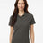 AllPro Women's Pique Polo - AllPro 62800L Charcoal S