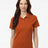 AllPro Women's Pique Polo - AllPro 62800L Rust S
