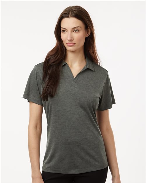 AllPro Women's Pro - Lock Performance Mélange Polo - AllPro 4HM00L Black Melange S