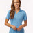 AllPro Women's Pro - Lock Performance Polo - AllPro 41800L Carolina Blue S