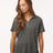 AllPro Women's Pro - Lock Performance Polo - AllPro 41800L Charcoal S